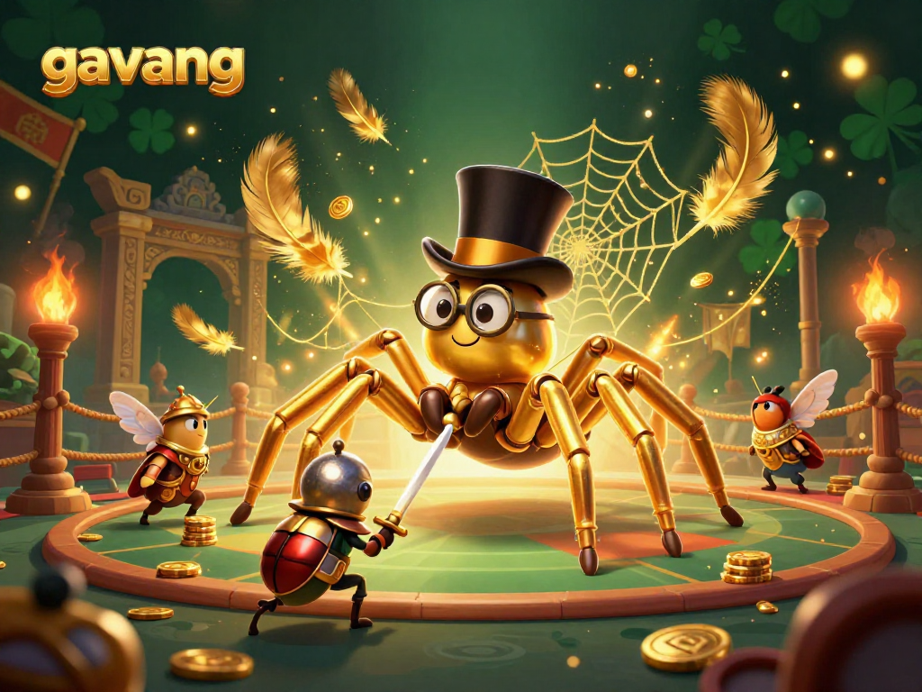 Experience the excitement of gavang at this vibrant casino scene with dynamic characters and rich visuals.